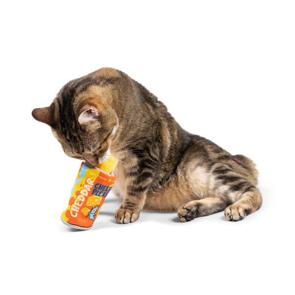 Cheddar Cheese Please Stuffer Cat Toy - Huxley & Kent