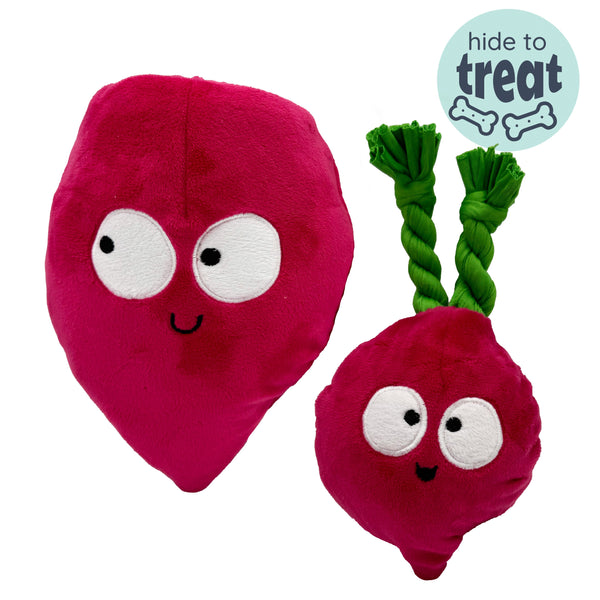Pop 'n Fetch Beet Dog Toy - Huxley & Kent
