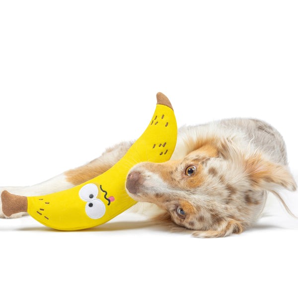 Bruiser Banana - Plush Dog Toy