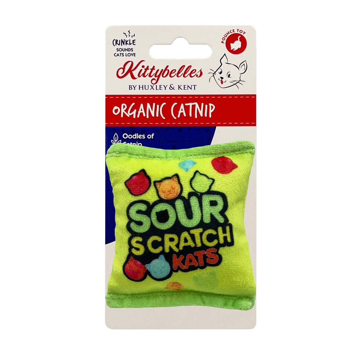 Sour Scratch Kats Cat Toy Huxley & Kent
