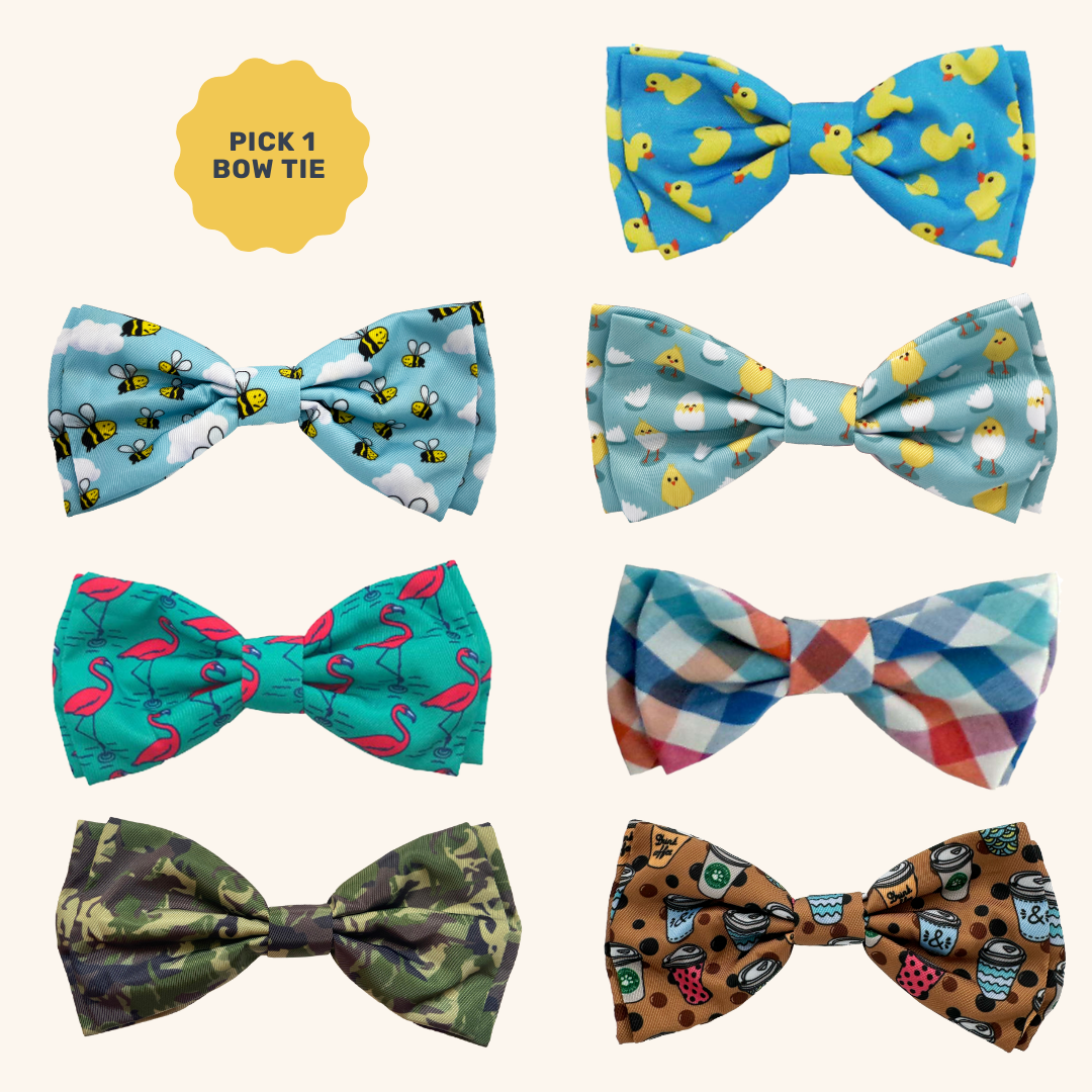 Mix &amp; Match Dog Toys and Bow Tie Bundle (FREE SHIPPING)