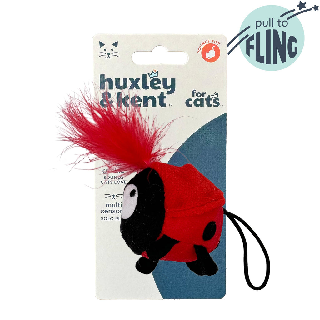 Ladybug Flinger Cat Toy - Huxley & Kent