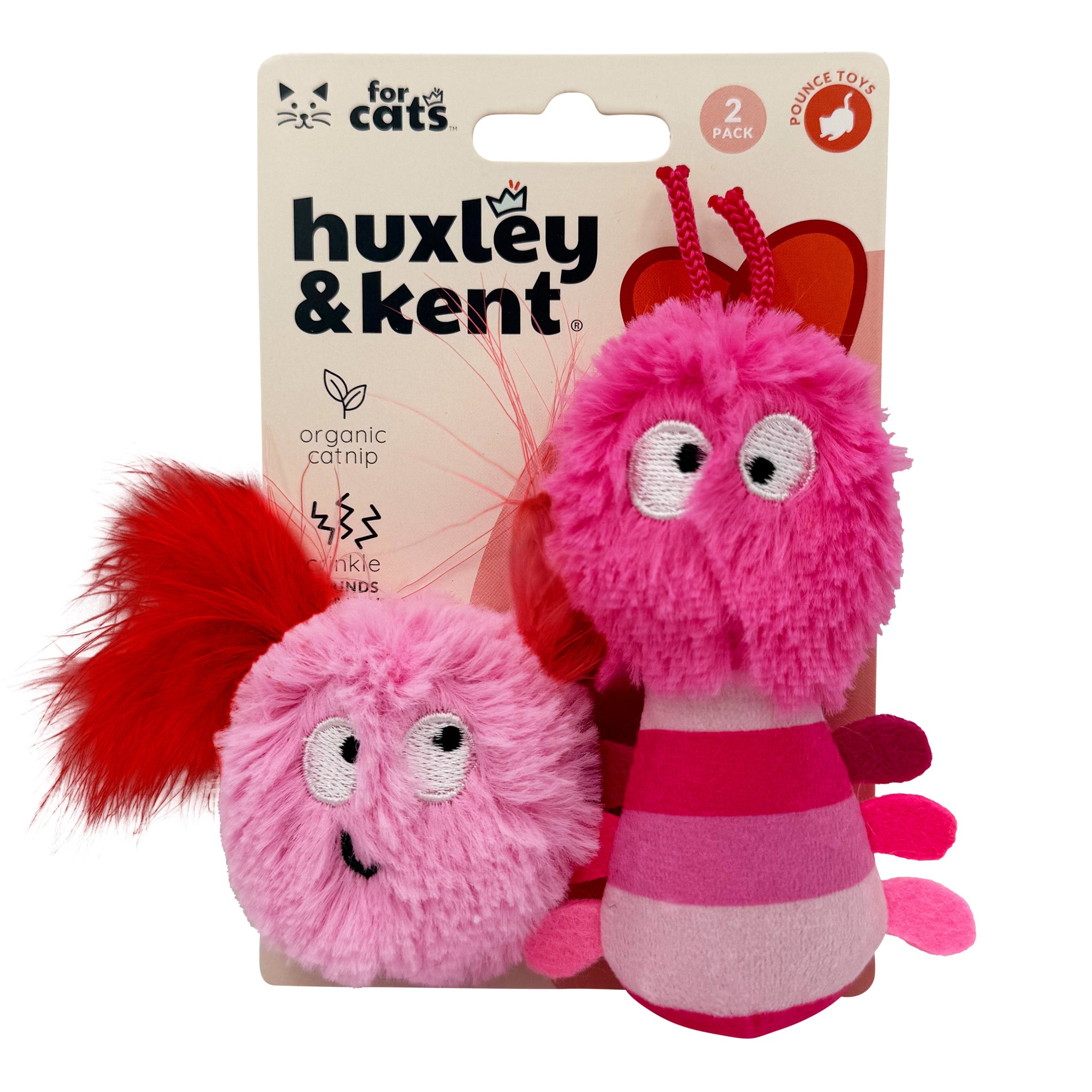 Love Bugs 2pk Cat Toy - Huxley & Kent Love Bugs 2pk Cat Toy - Huxley & Kent