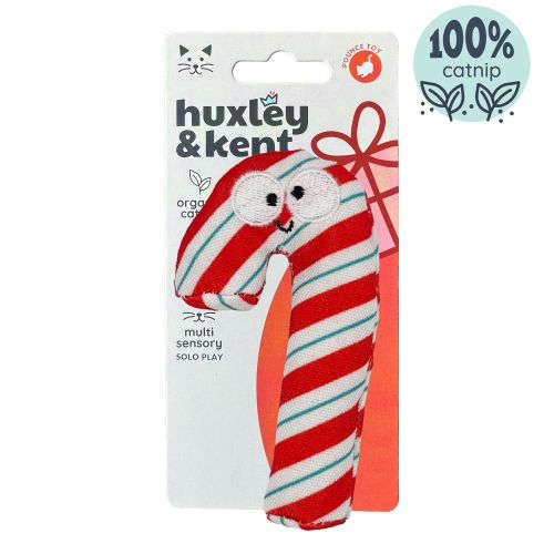 Candycane Nipper Cat Toy Huxley & Kent