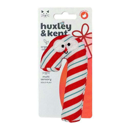 Candycane Nipper Cat Toy Huxley & Kent