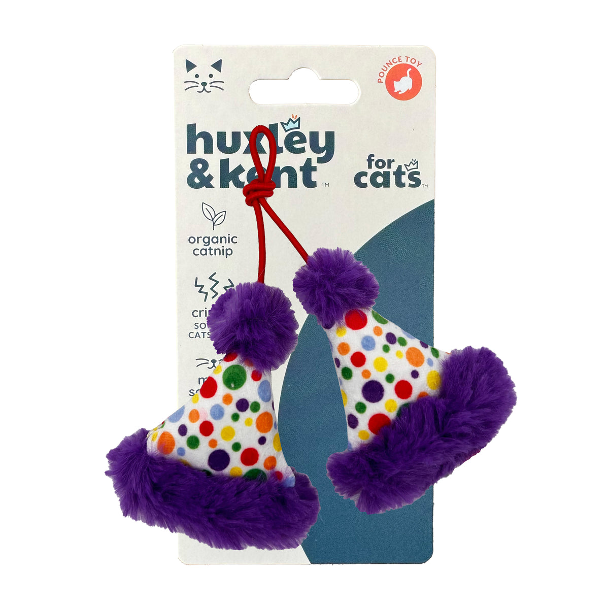 Party Hats Cat Toy