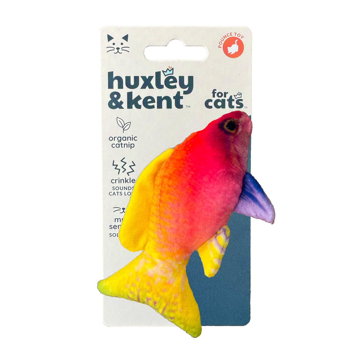 Rainbow Guppy Cat Toy