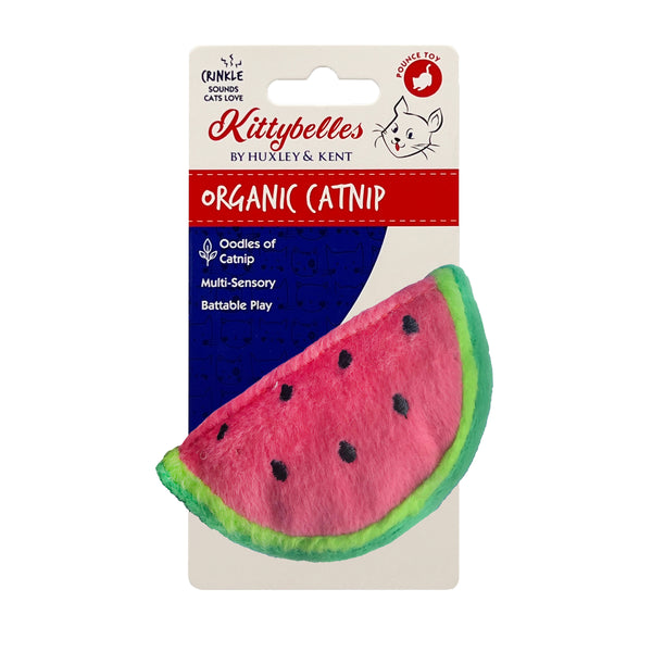 FOFOS Cat Toy - Organic Catnip Scratch Toy Watermelon with Popsicle – P