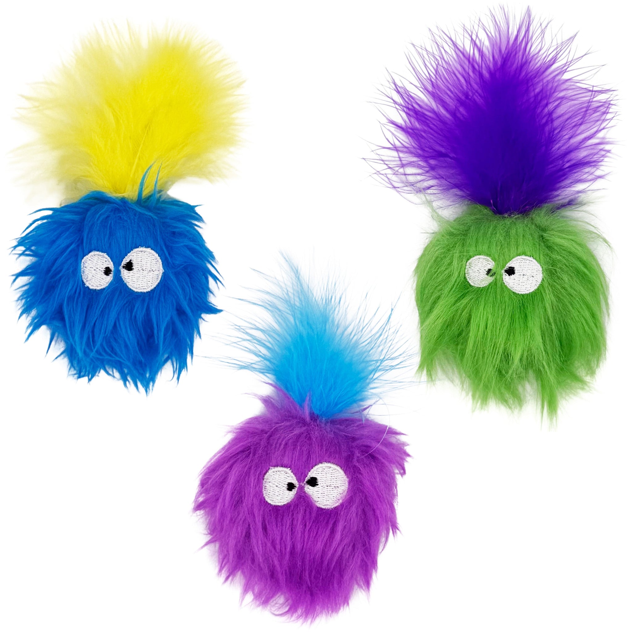 Furr Ball Cat Toy - Assorted Colors - Huxley & Kent