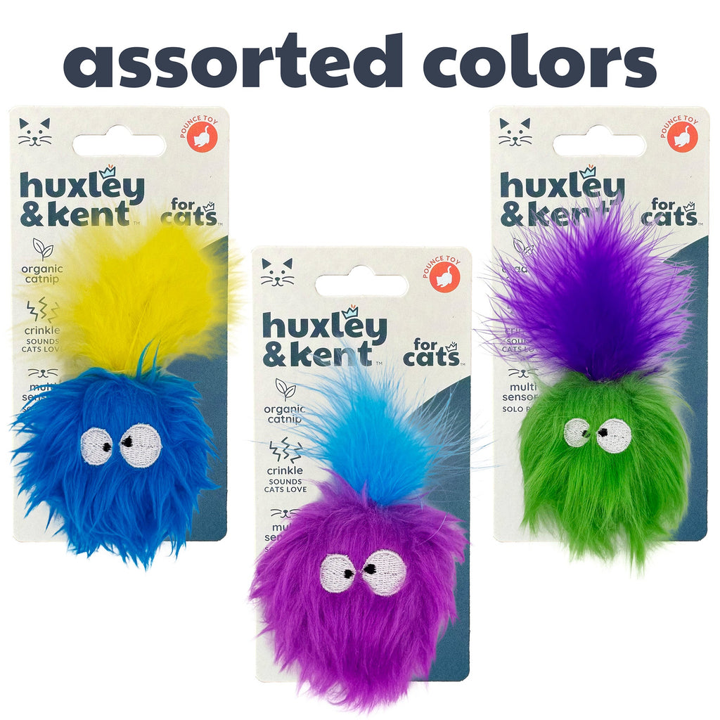 Furr Ball Cat Toy - Assorted Colors - Huxley & Kent