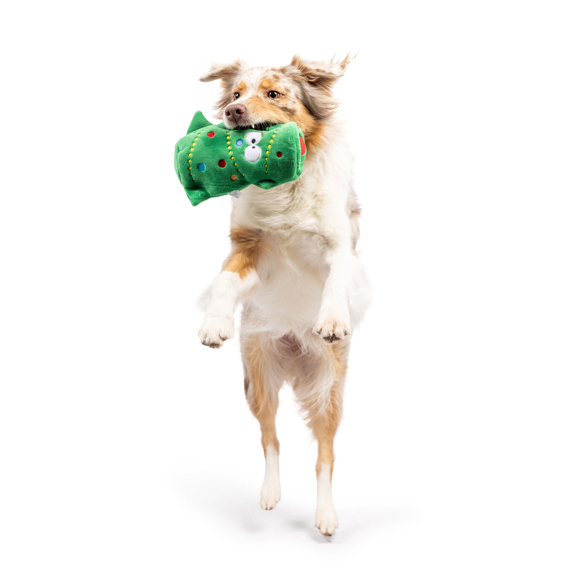 Squeak &#39;n Peek Christmas Tree Dog Toy