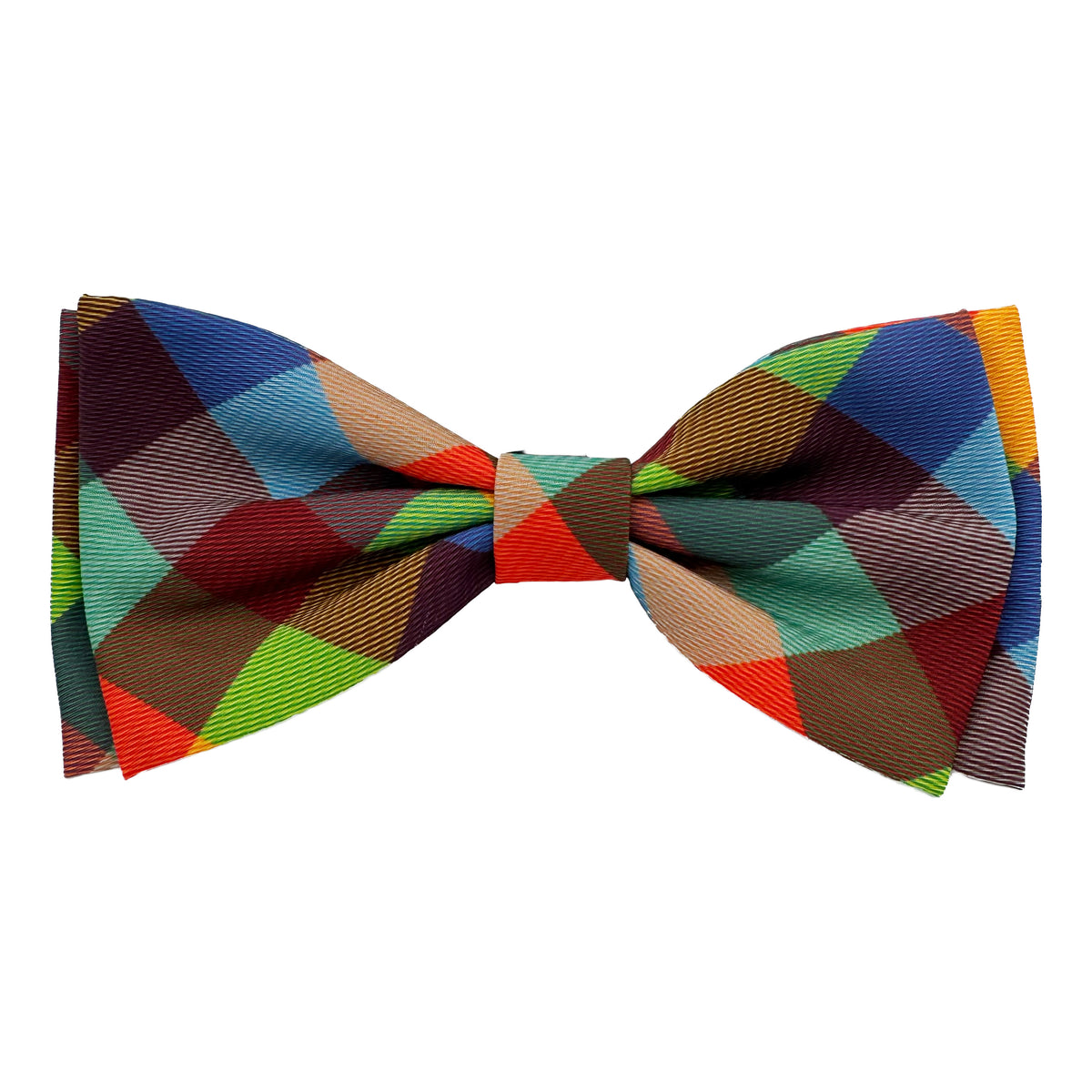 Fall Check Bow Tie