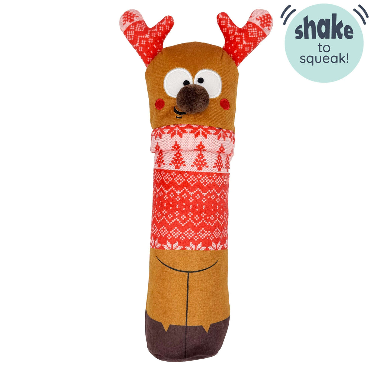 Fetchies® Ricky Reindeer Dog Toy Huxley & Kent