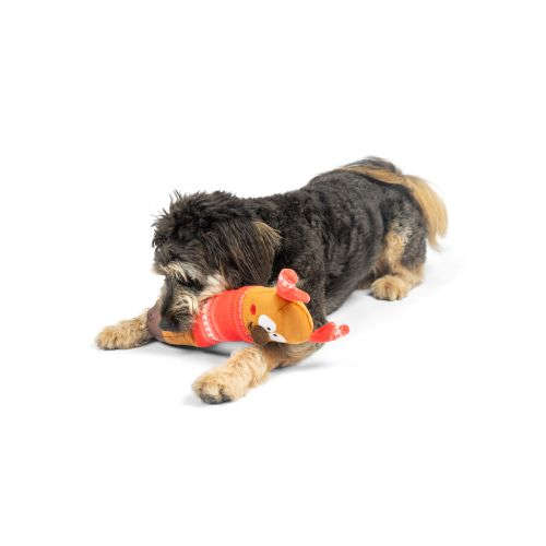 Fetchies® Ricky Reindeer Dog Toy Huxley & Kent