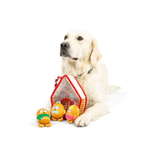 Hunt 'n Squeak G-House Dog Toy Huxley & Kent