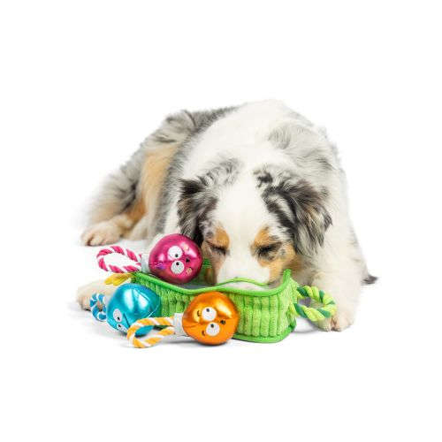 Hunt 'n Squeak Xmas Tree Dog Toy Huxley & Kent