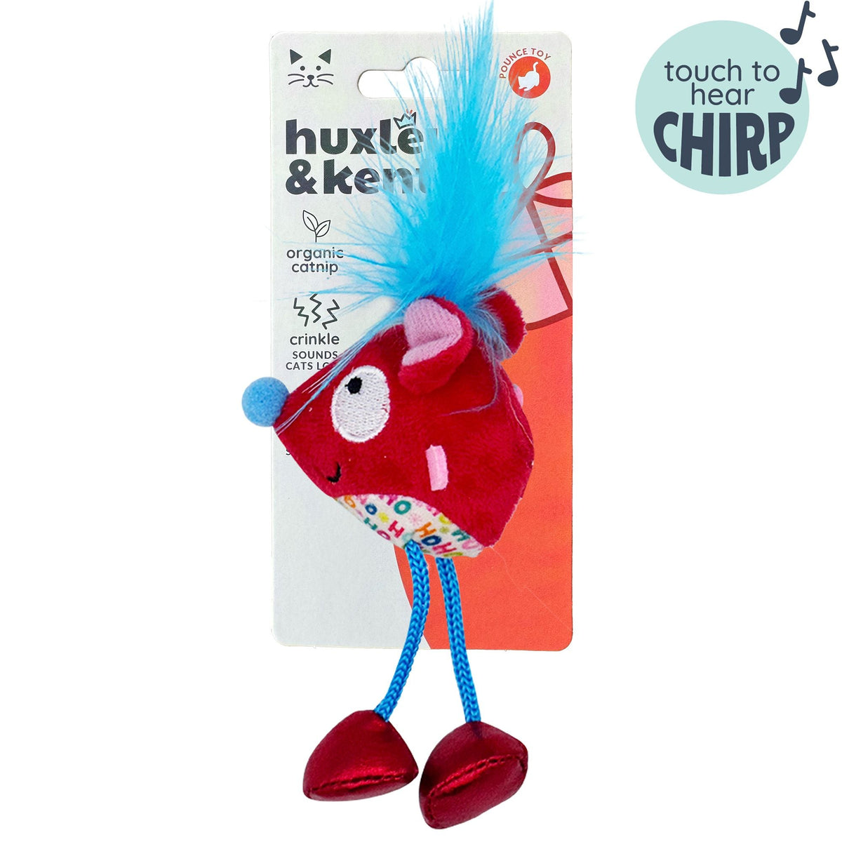 Cheerful Mouse Chirpy Cat Toy