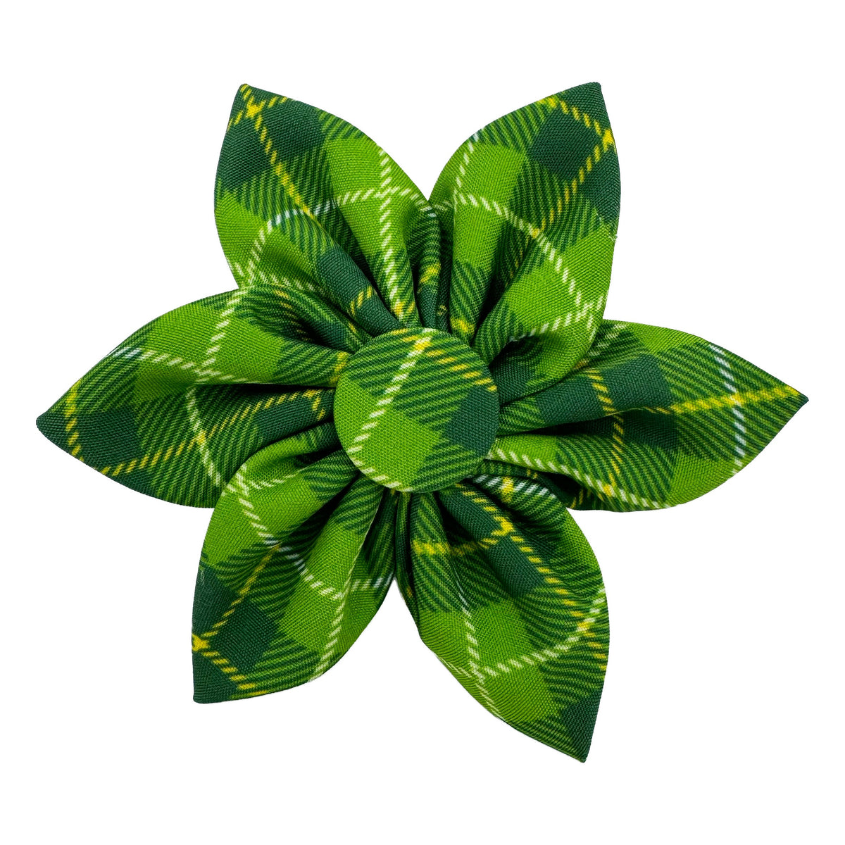 Irish Plaid Pinwheel