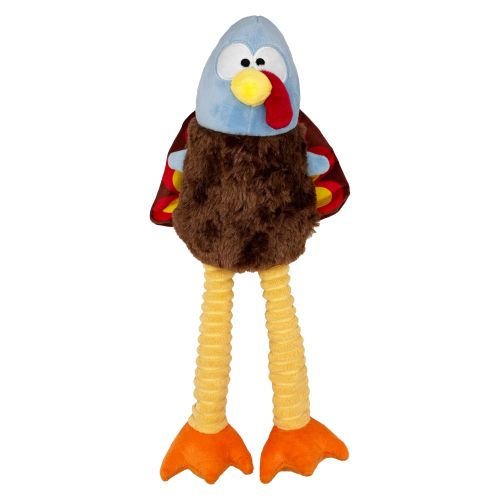 Lankies Feathertail Turkey Dog Toy