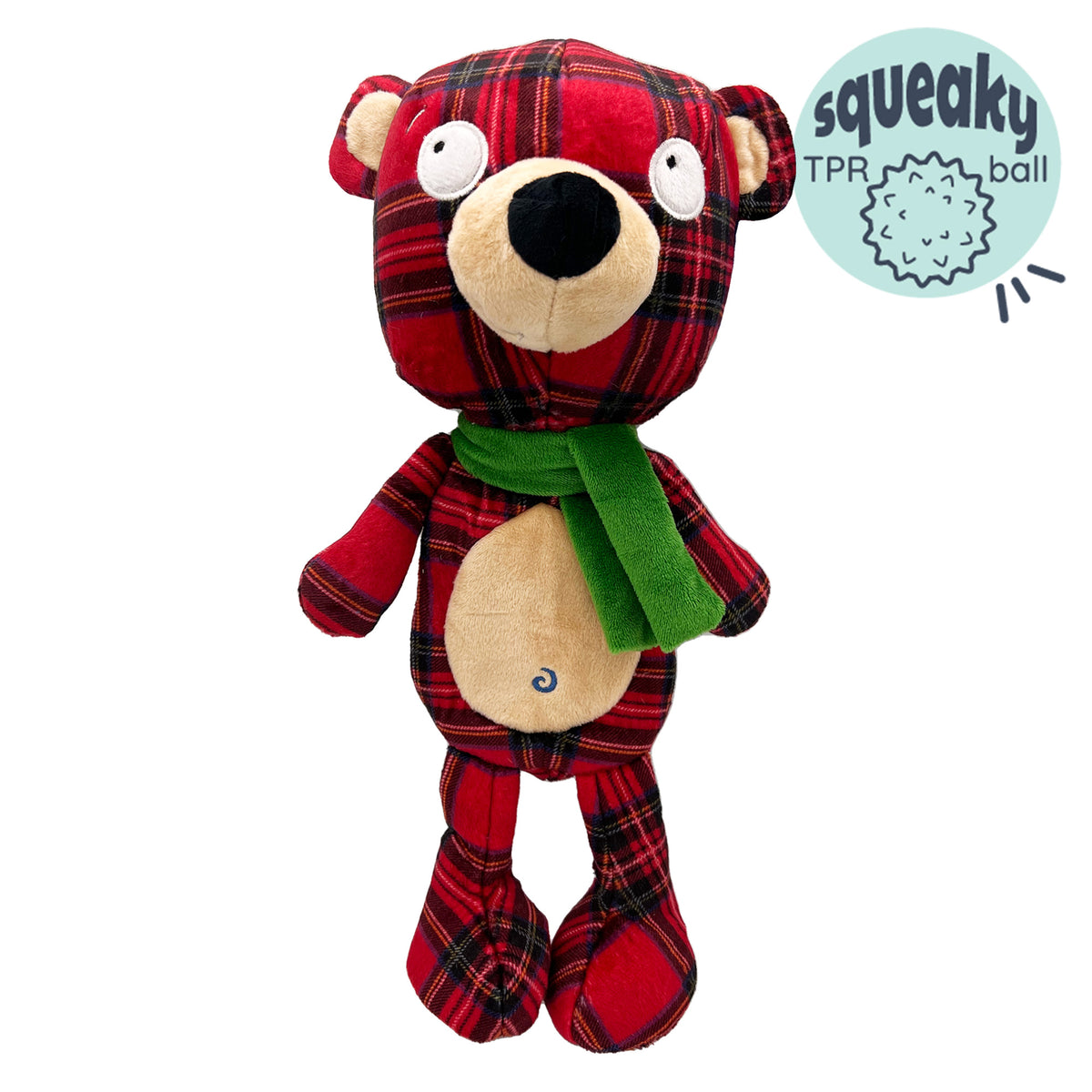 Slappies® Plaidington Bear