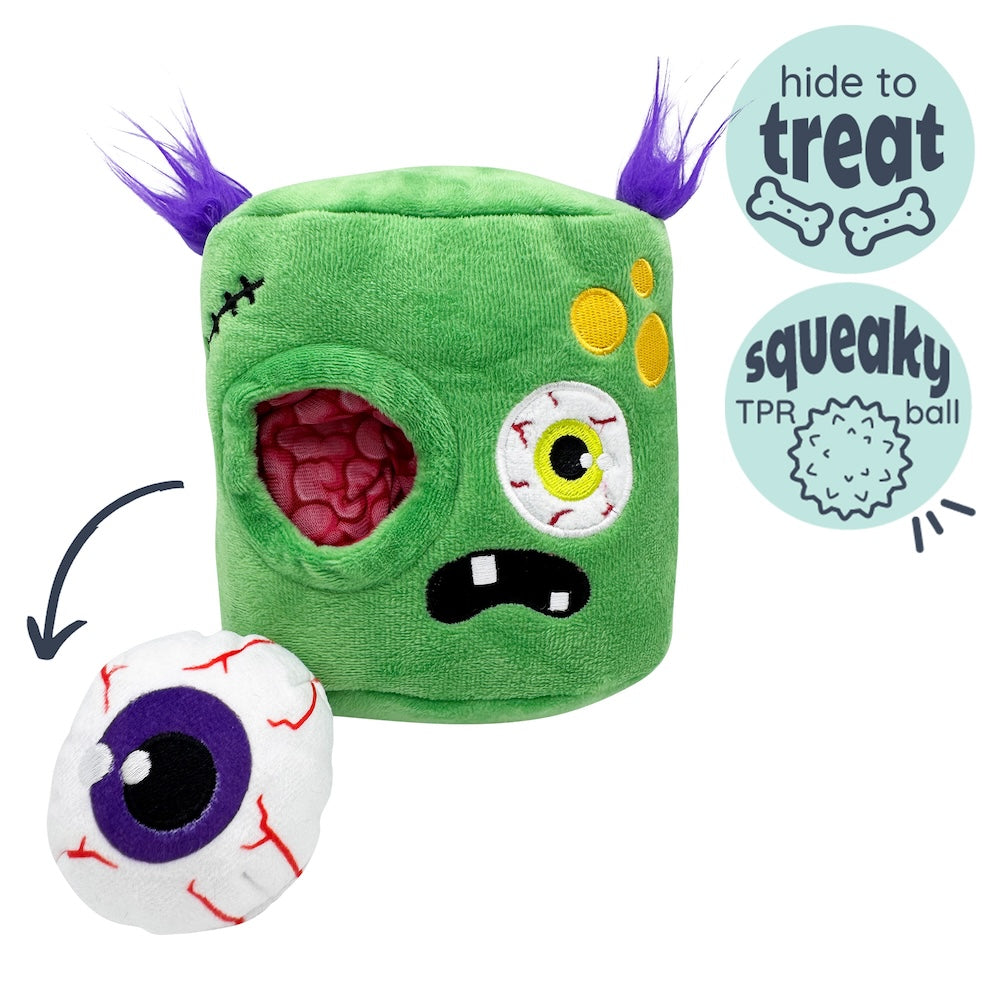 Pop &#39;n Fetch Zombie Pop-Eye Dog Toy