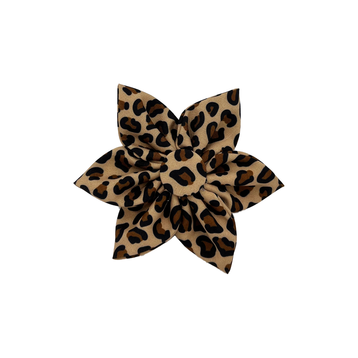 Tan Leopard Pinwheel