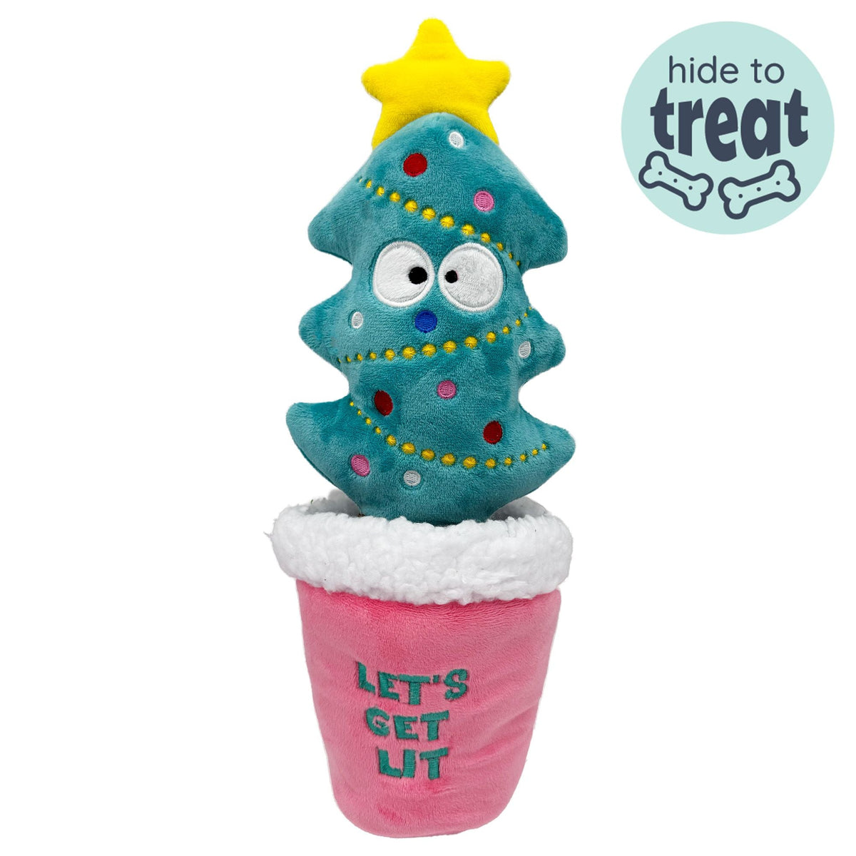 Seek &#39;n Treat Let&#39;s Get Lit Pawt Dog Toy