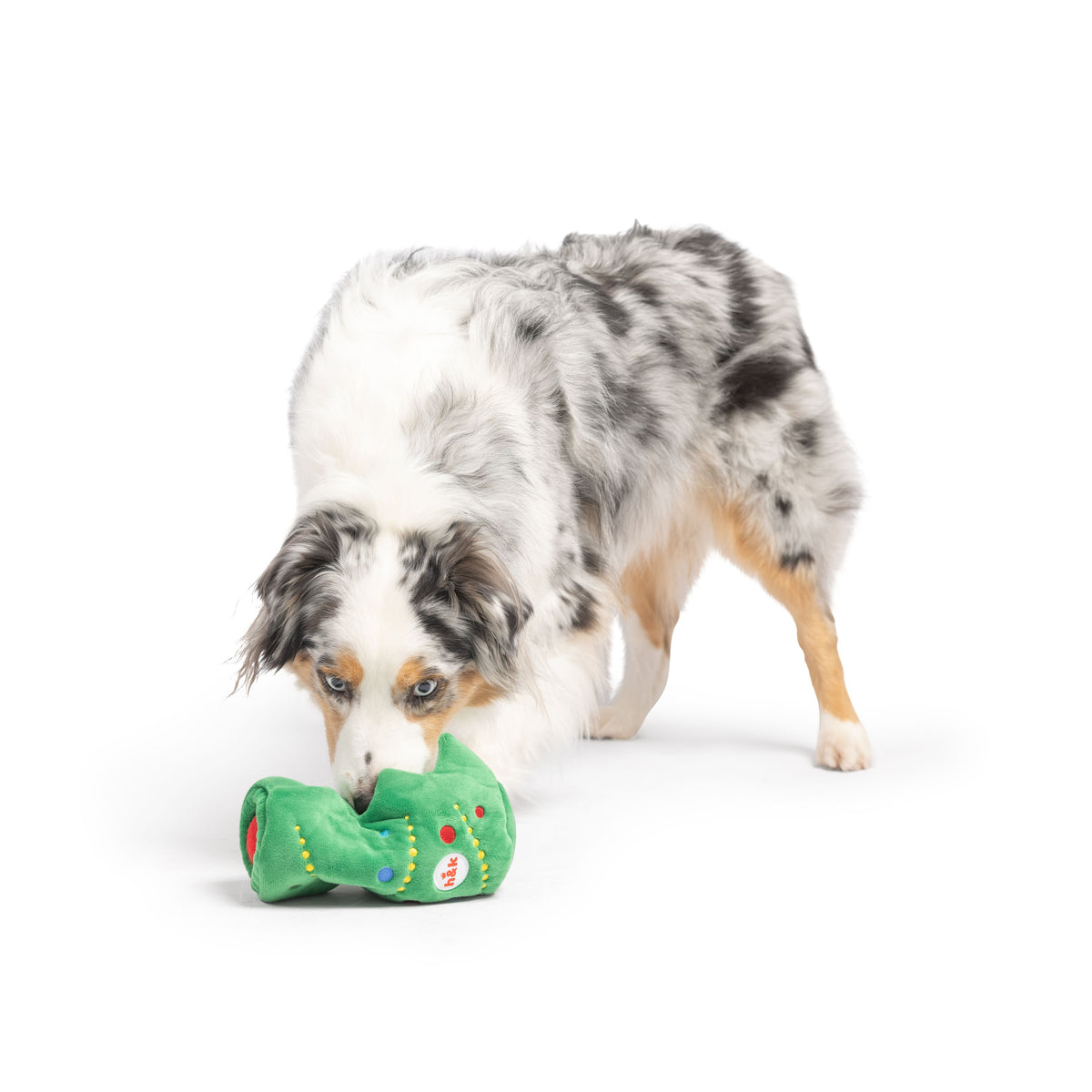 Squeak &#39;n Peek Christmas Tree Dog Toy