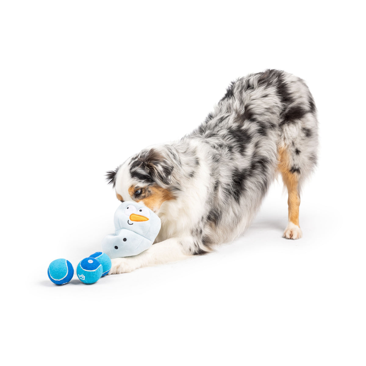 Squeak &#39;n Peek Frosty Snowman Dog Toy
