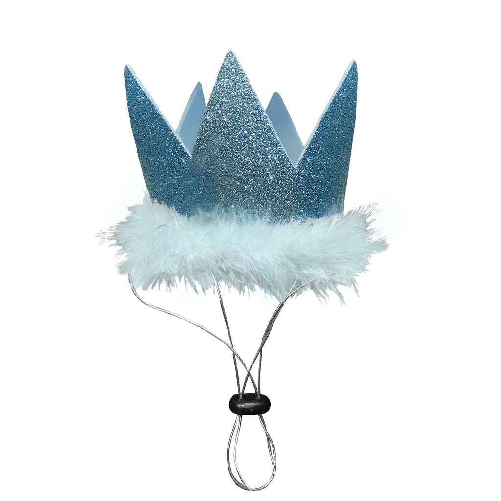 Party Crowns With Snugfit Small / Blue