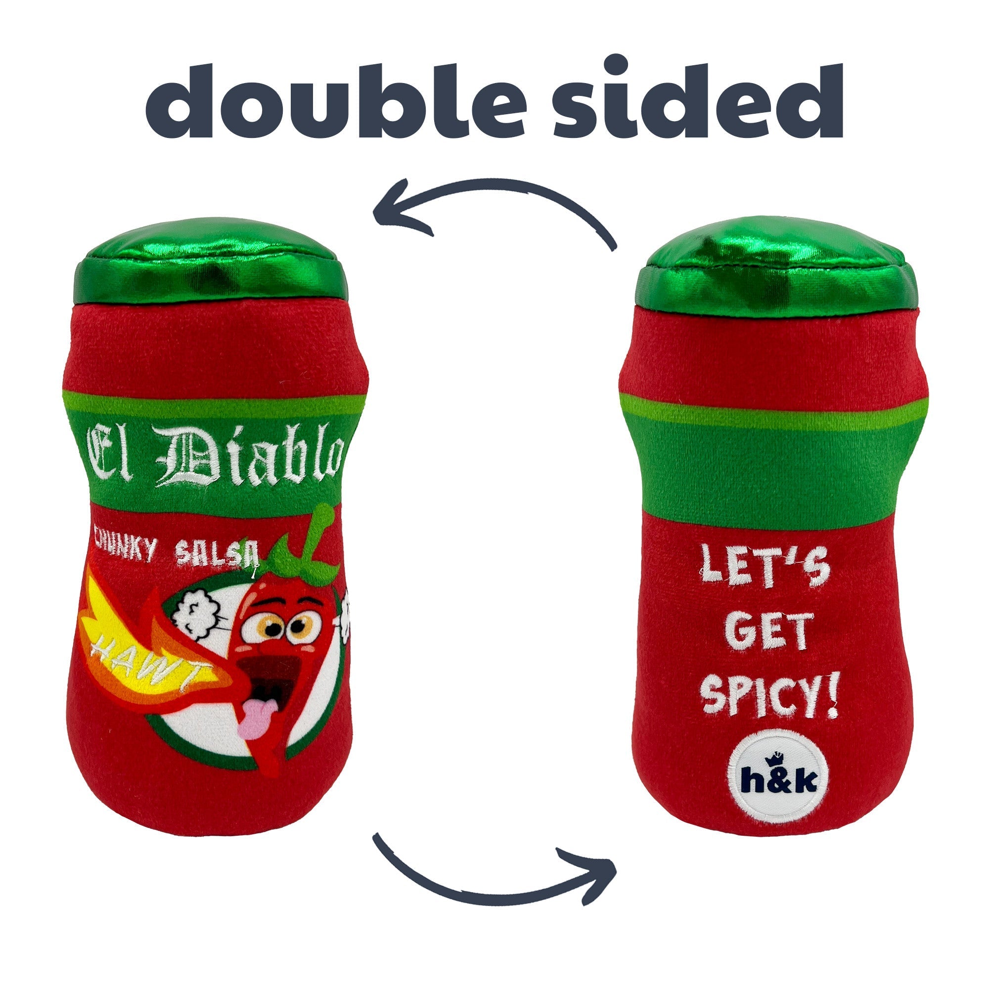 El Diablo Spicy Salsa (Double Sided)