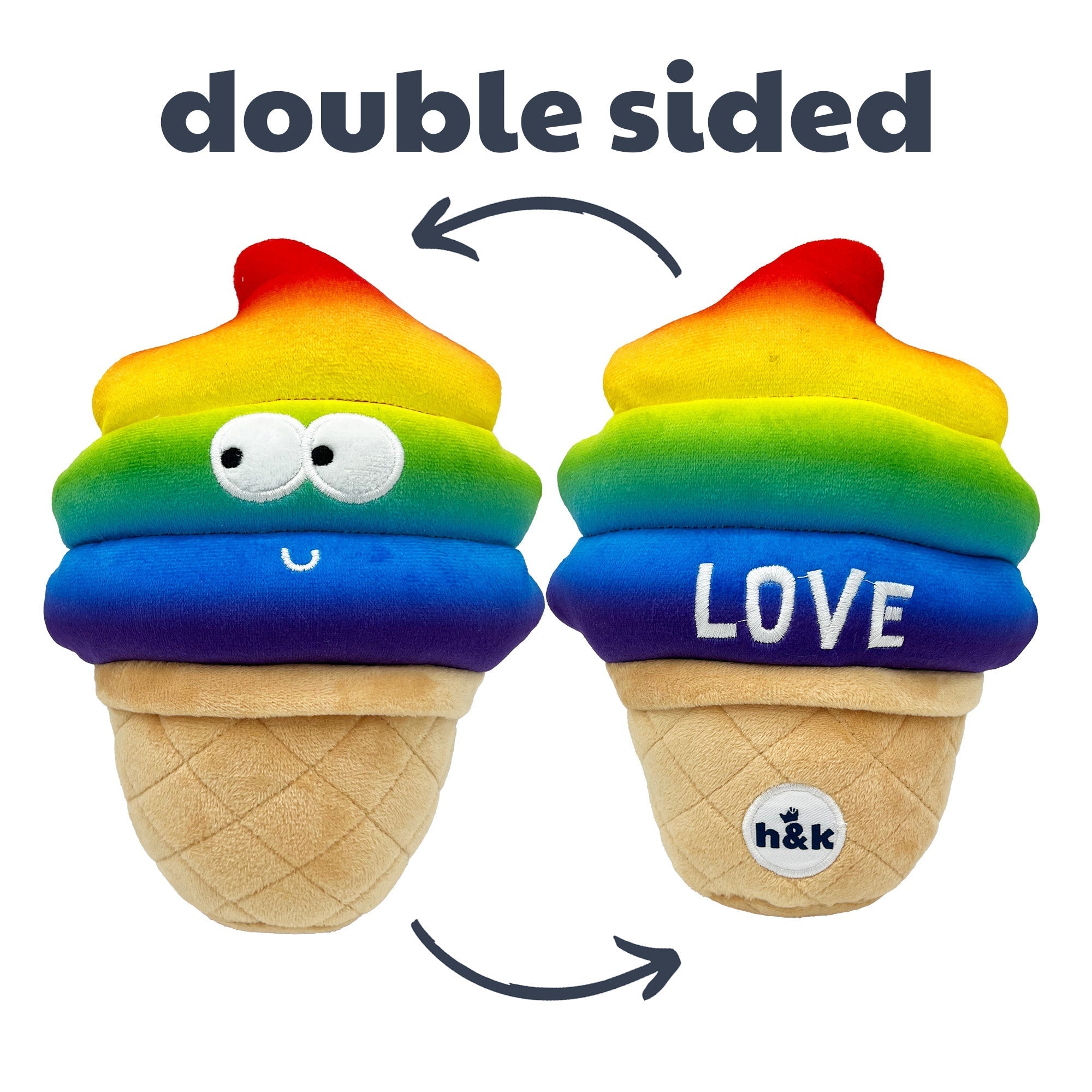 Fro-Yo Pride Cone (Double Sided)