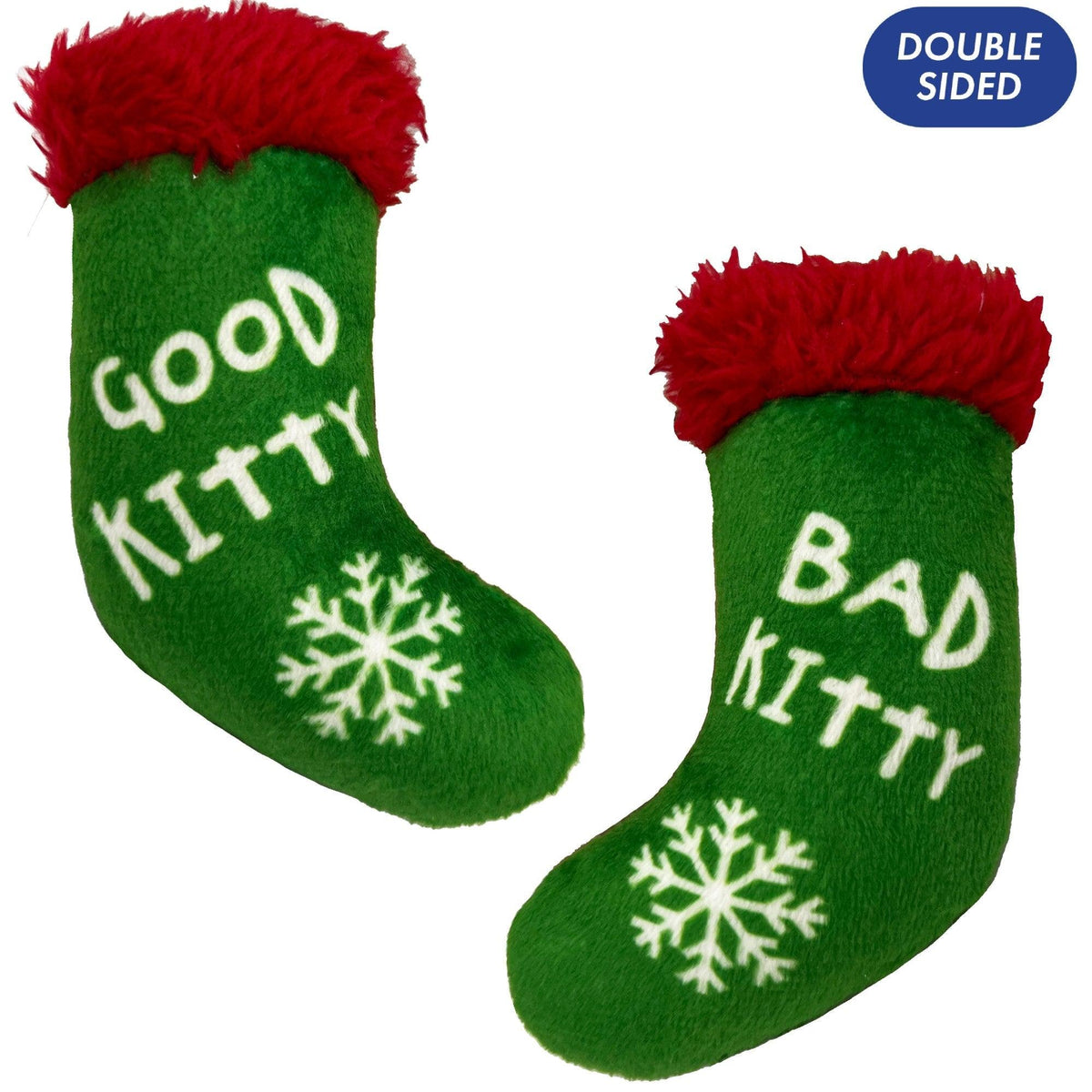 Good/Bad Kitty Stocking Cat Toy