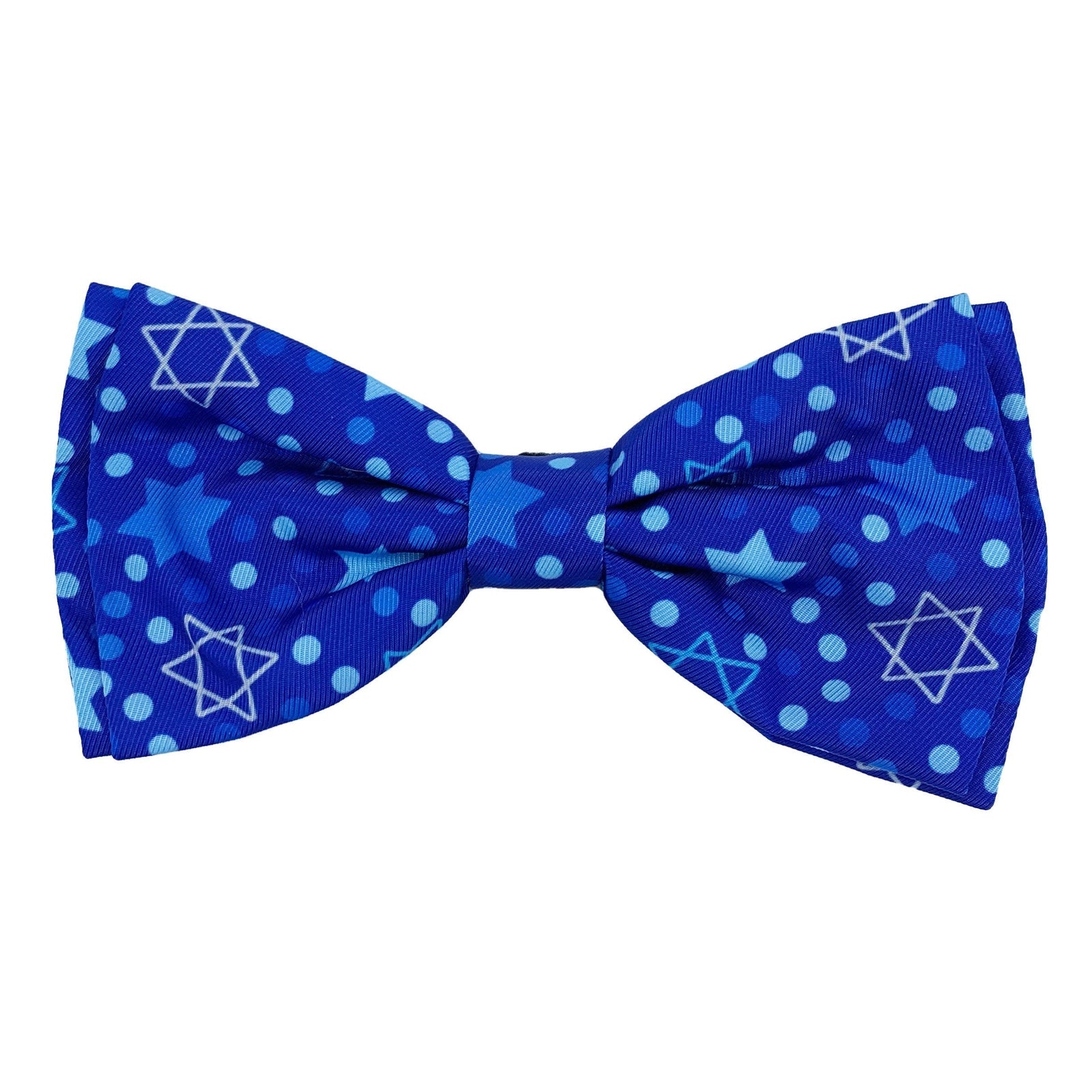 Hanukkah Stars & Dots Bow Tie