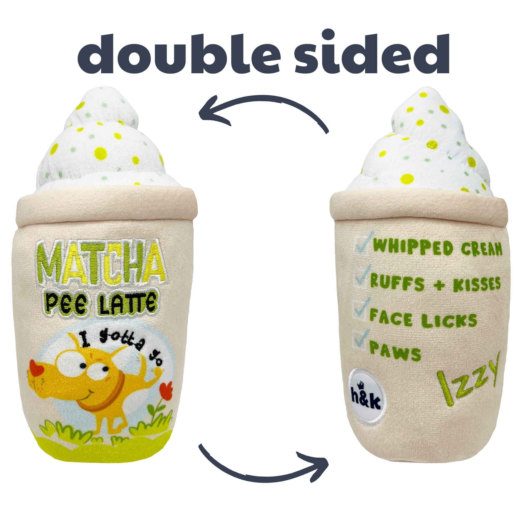 Matcha Pee Latte (Double Sided)