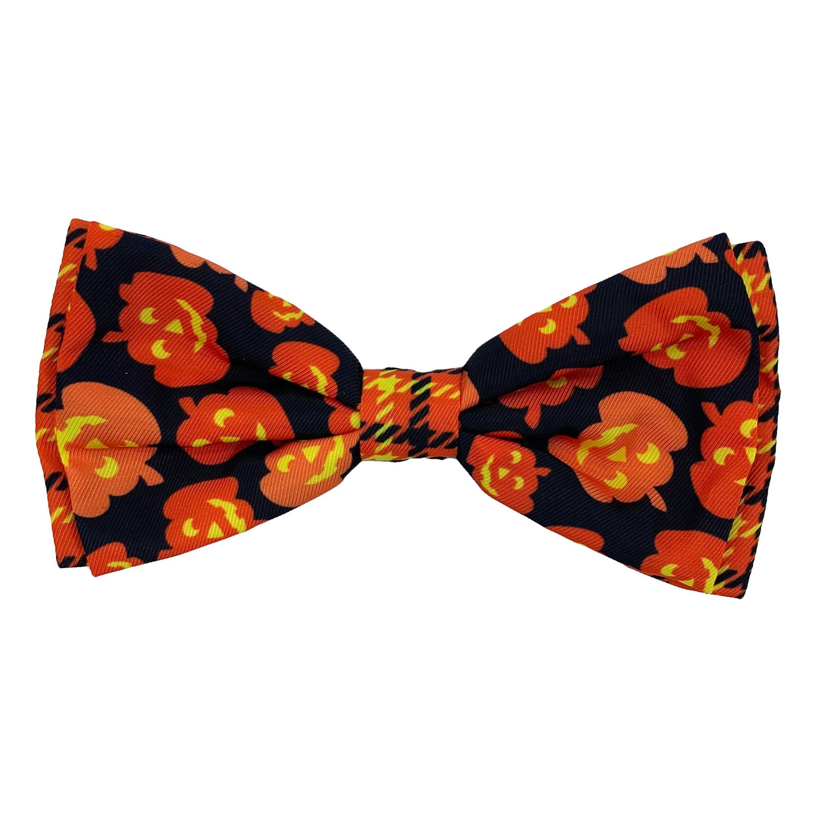 Plaid-O-Lantern Bow Tie