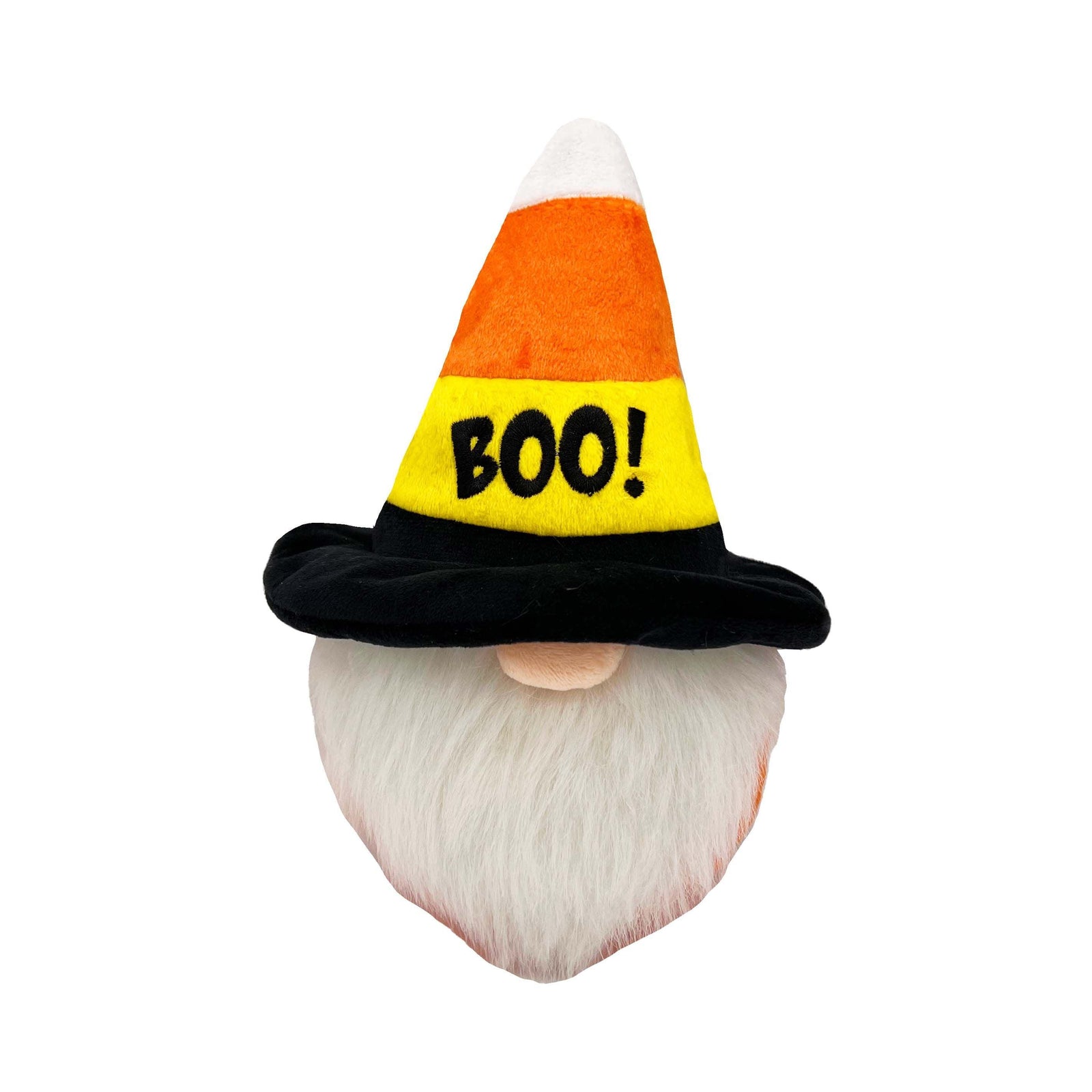 Candy Corn Gnome Powerplush Dog Toy