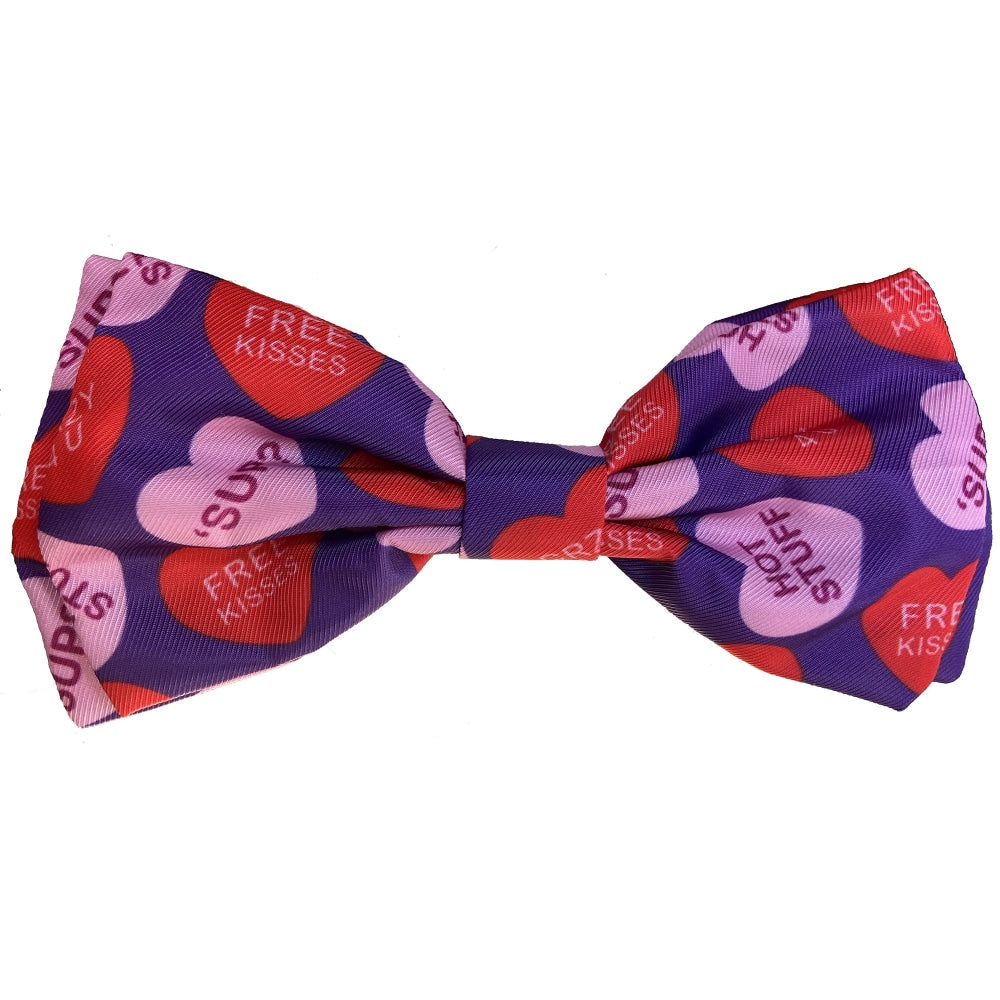 Convo Hearts Bow Tie