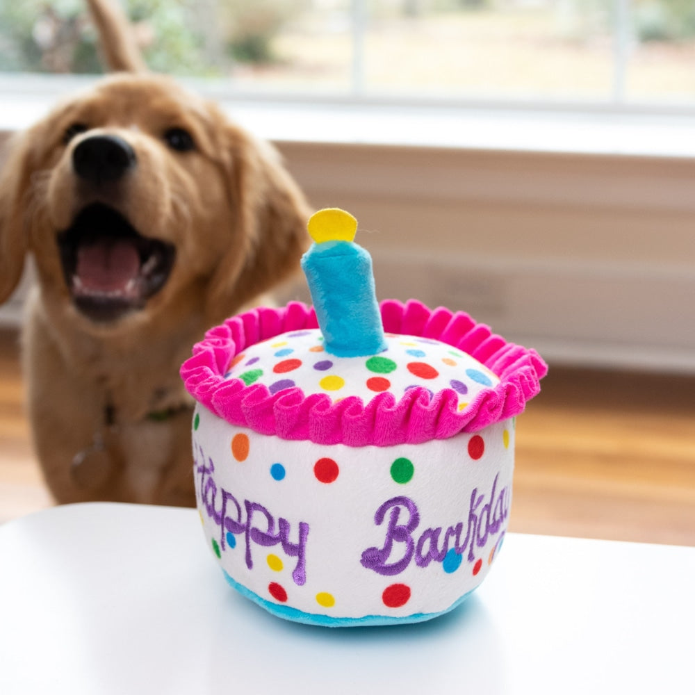 Chewy Vuiton Happy Barkday Cake Toy