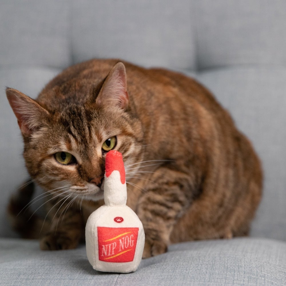 Nip Nog Bottle Cat Toy