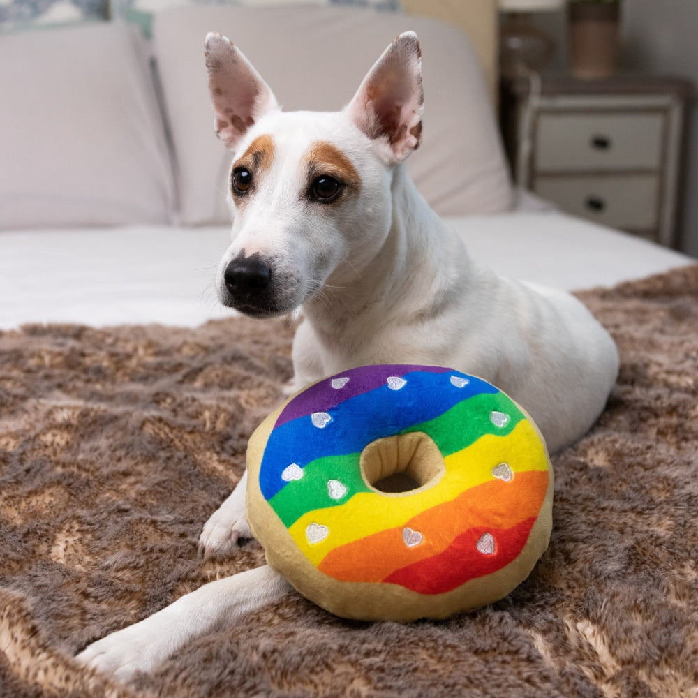 Donut dog 2024 bed with sprinkles